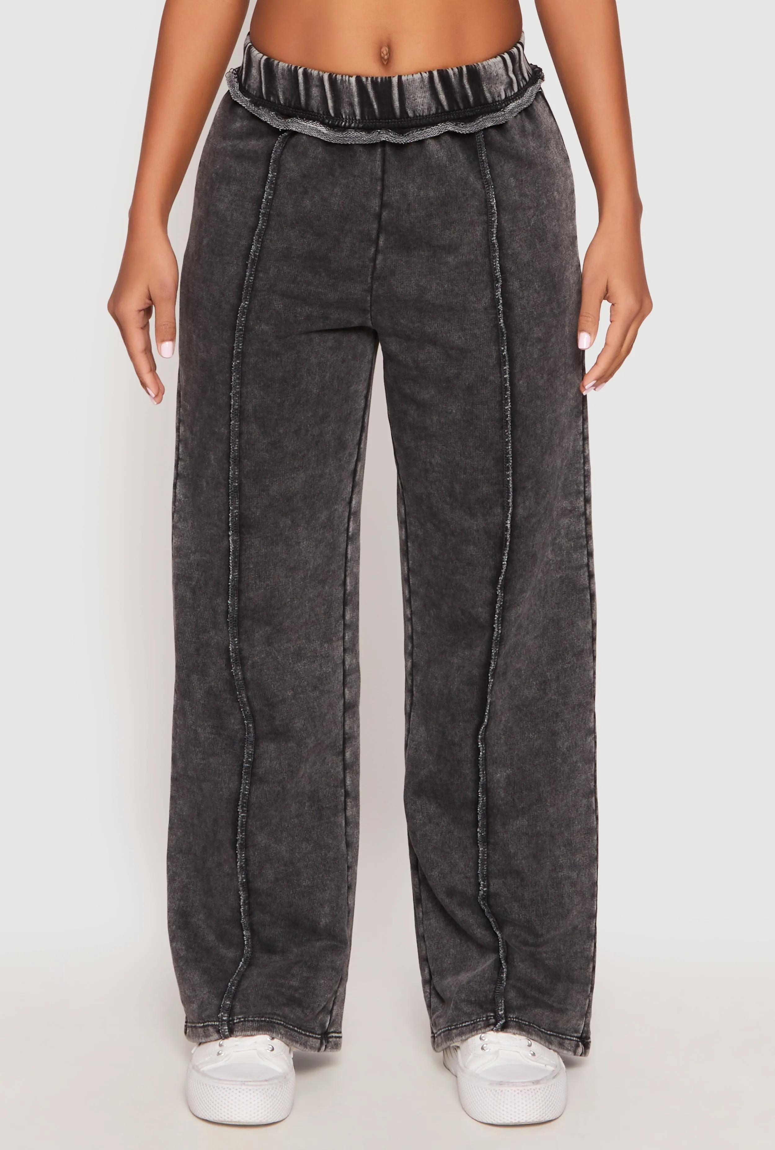 Acid Wash French Terry Sweatpants