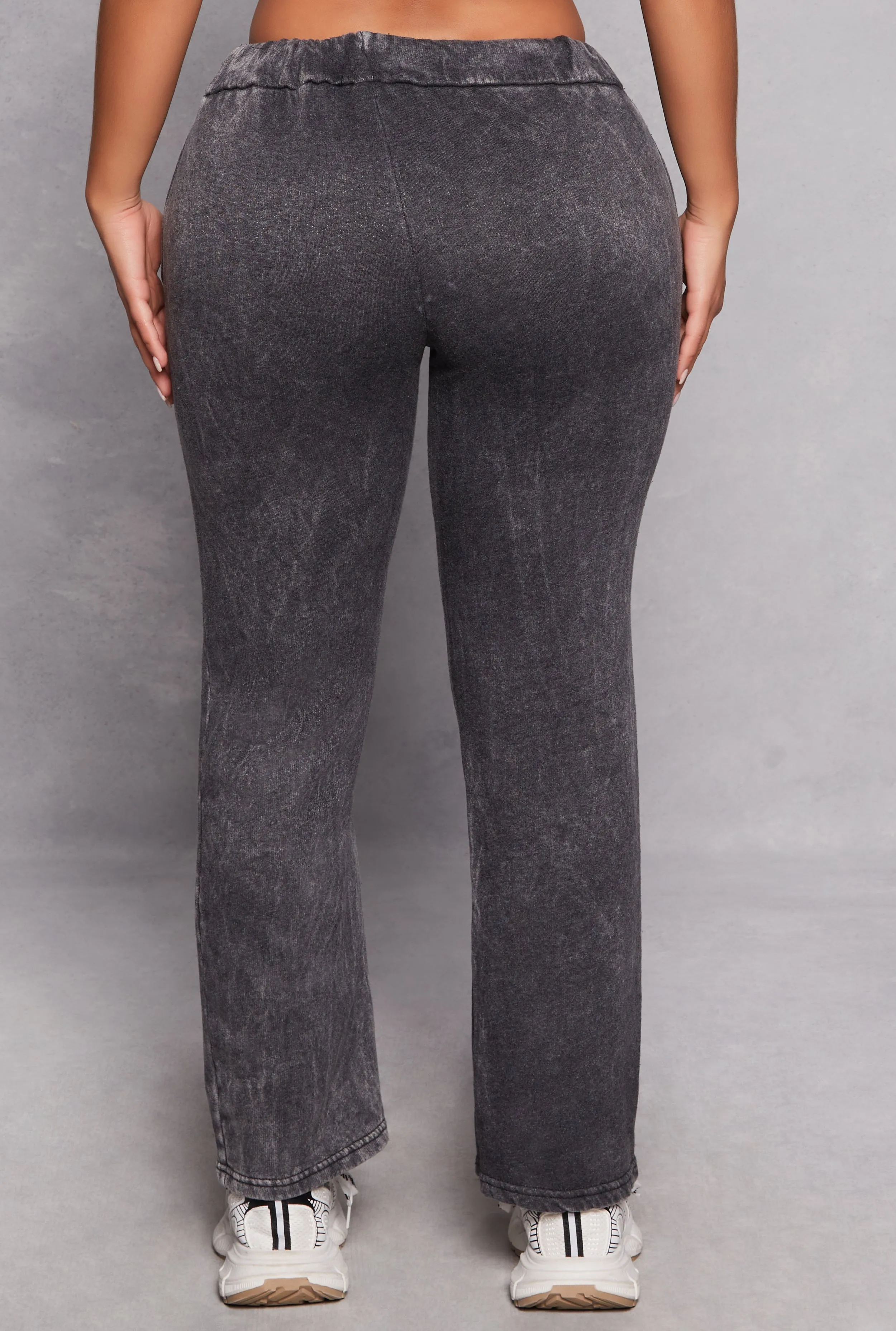 Acid Wash Good Vibes Only Sweatpants