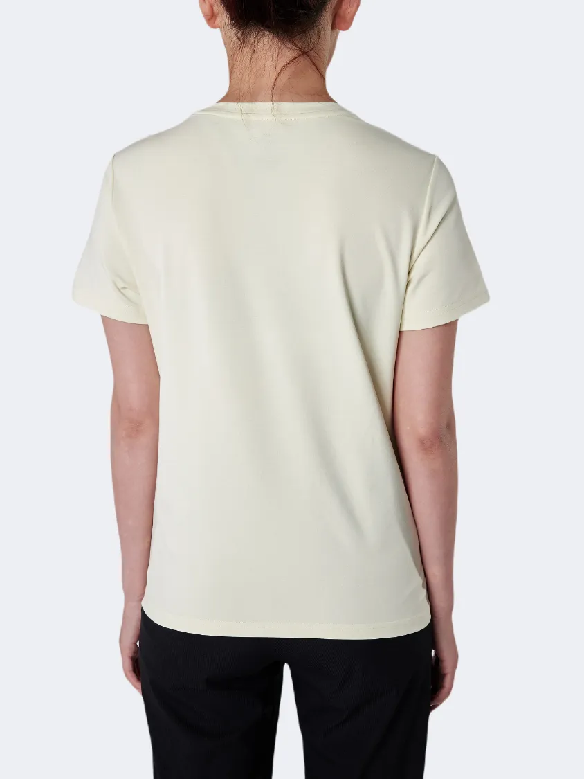 Anta Fat Burning Women Training T-Shirt Yellow