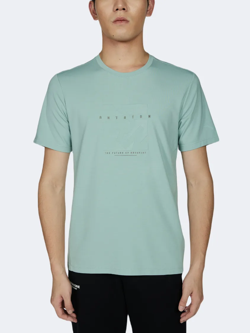 Anta  Men Training T-Shirt Light Green