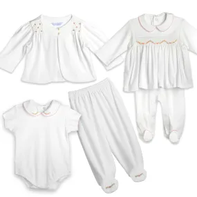 Baby Girls 4-Piece Take Me Home Gift Set