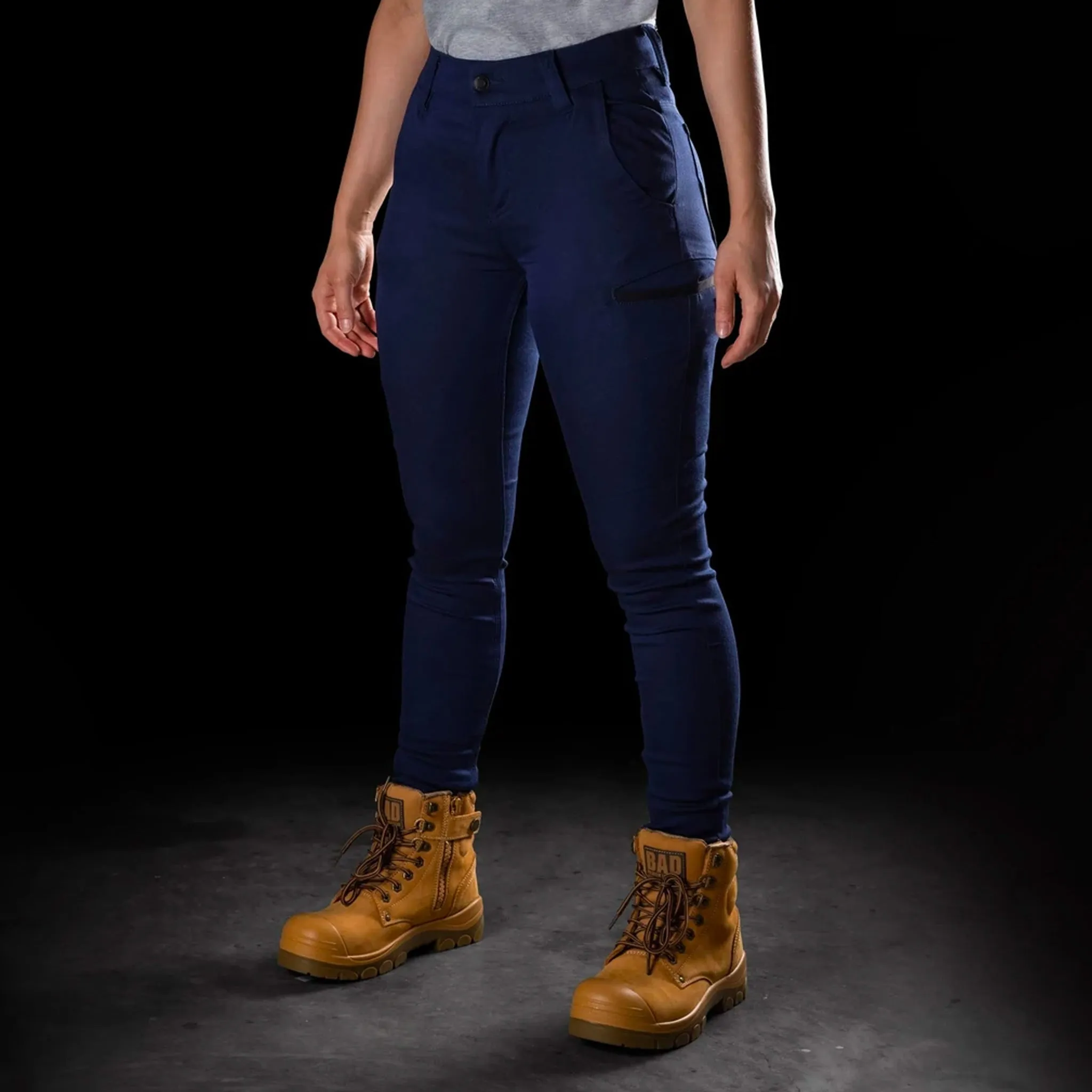 BAD WOMENS FLEX HYPERMOVE WORK JEGGINGS