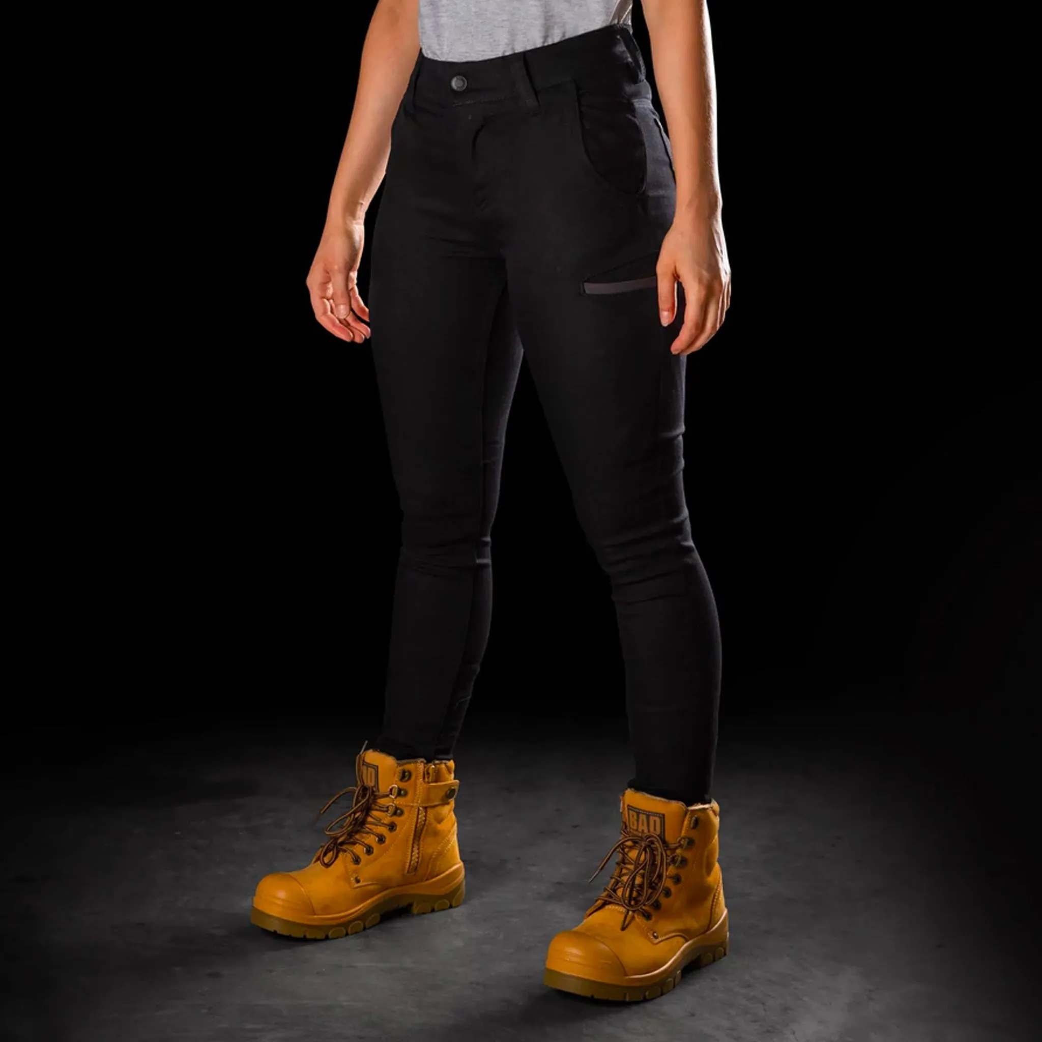 BAD WOMENS FLEX HYPERMOVE WORK JEGGINGS