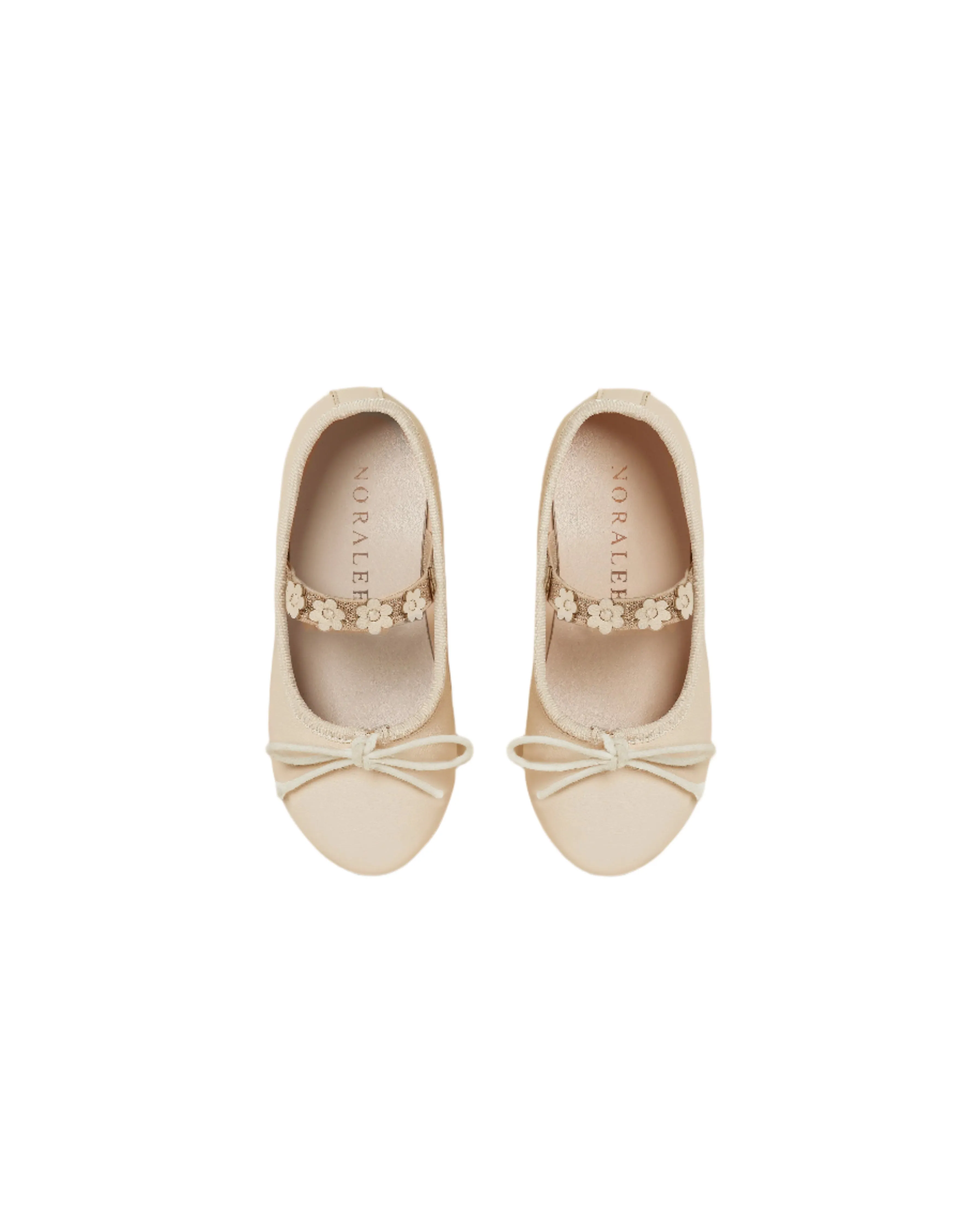 Ballet Flats in Natural