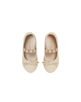 Ballet Flats in Natural