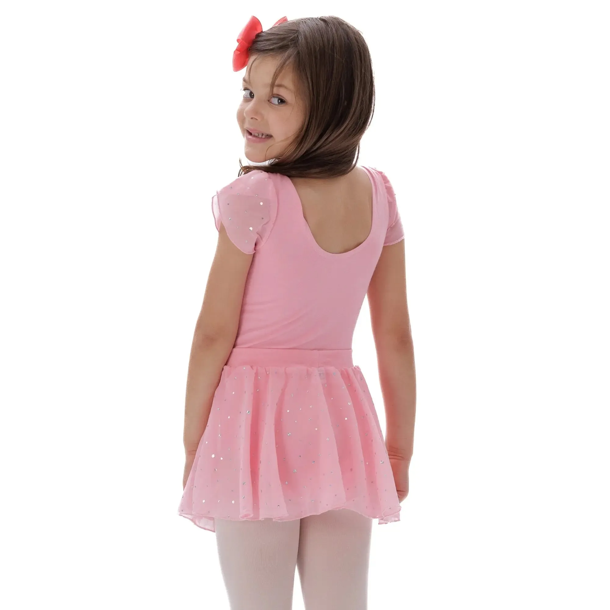 Ballet Leotard with Cap Sleeves & Separate Skirt