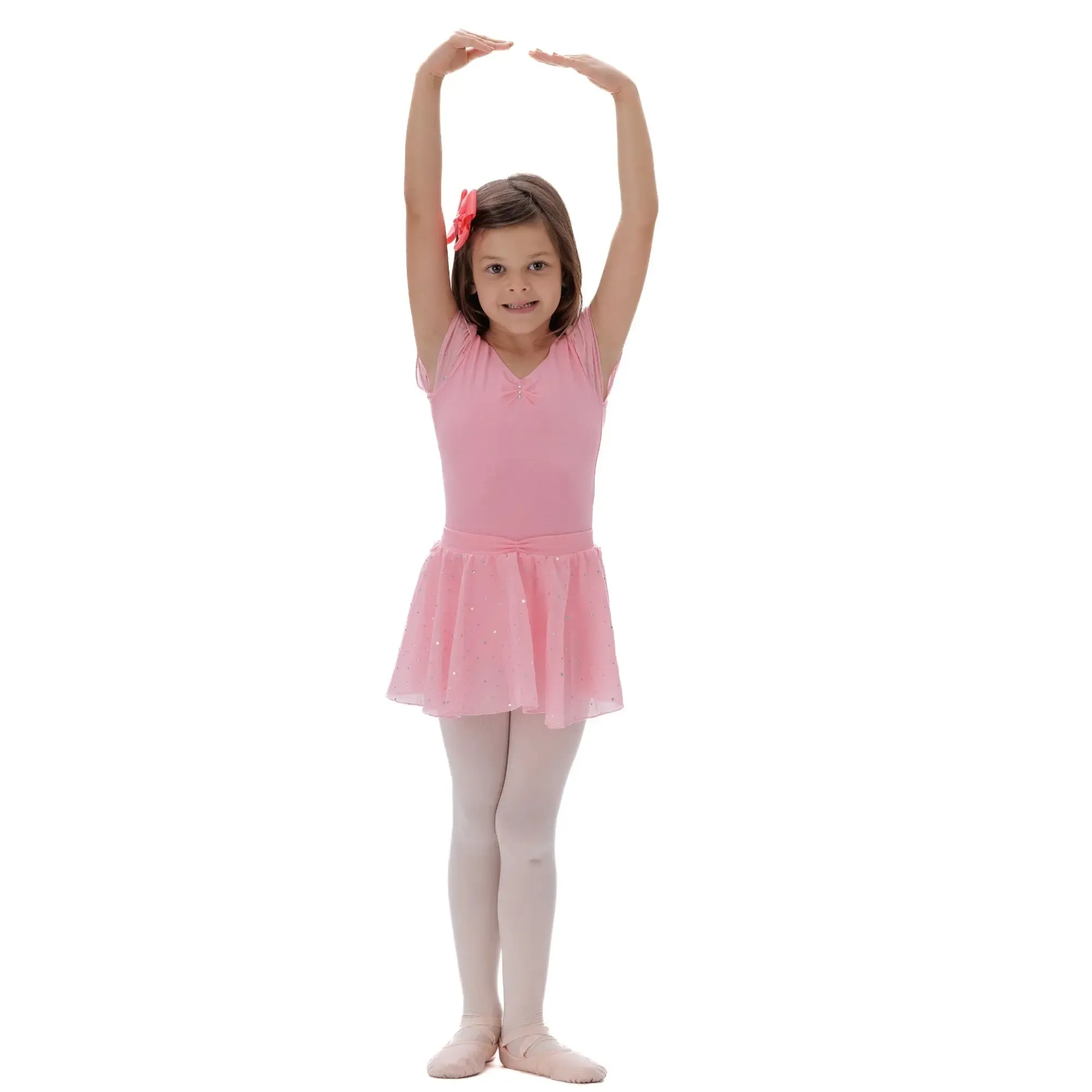 Ballet Leotard with Cap Sleeves & Separate Skirt