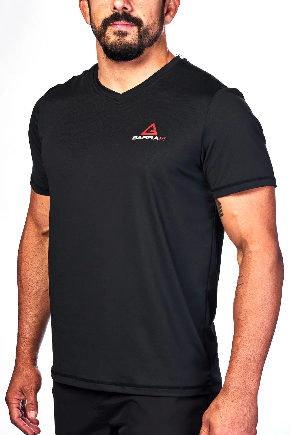 BARRA FIT Mens Tshirt - Black