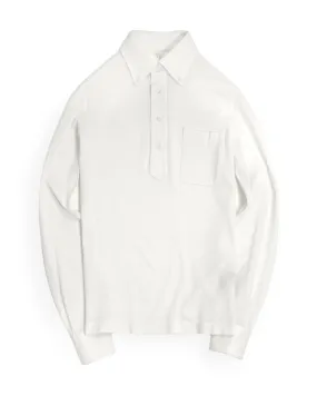 Berg & Berg – White BD. Popover Shirt XS