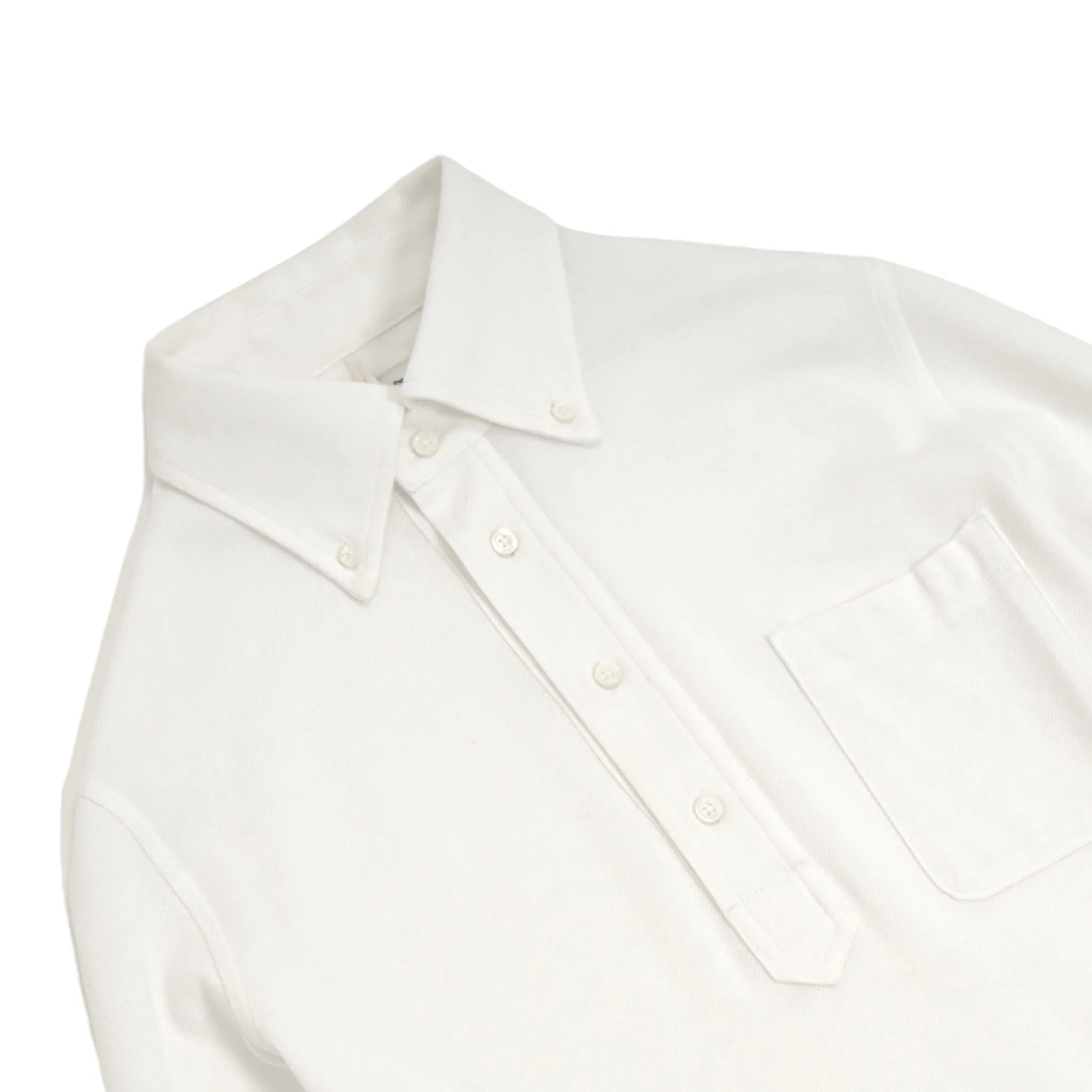 Berg & Berg – White BD. Popover Shirt XS