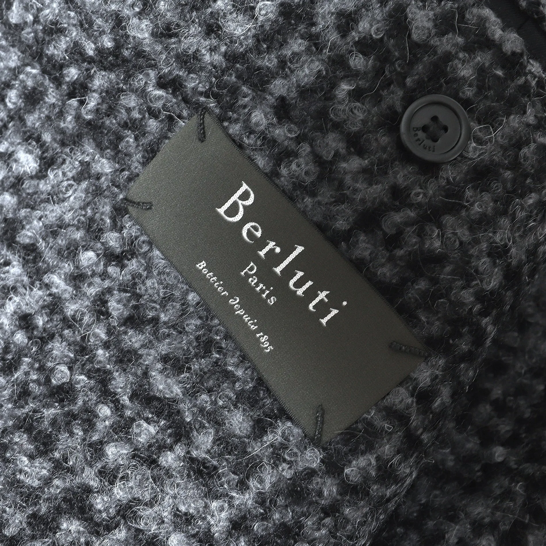 Berluti by Sartori Structured Heavy Wool Coat