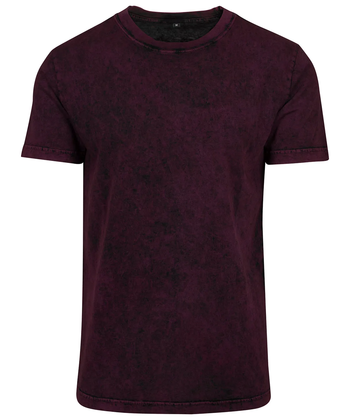 Berry/Black - Acid washed tee