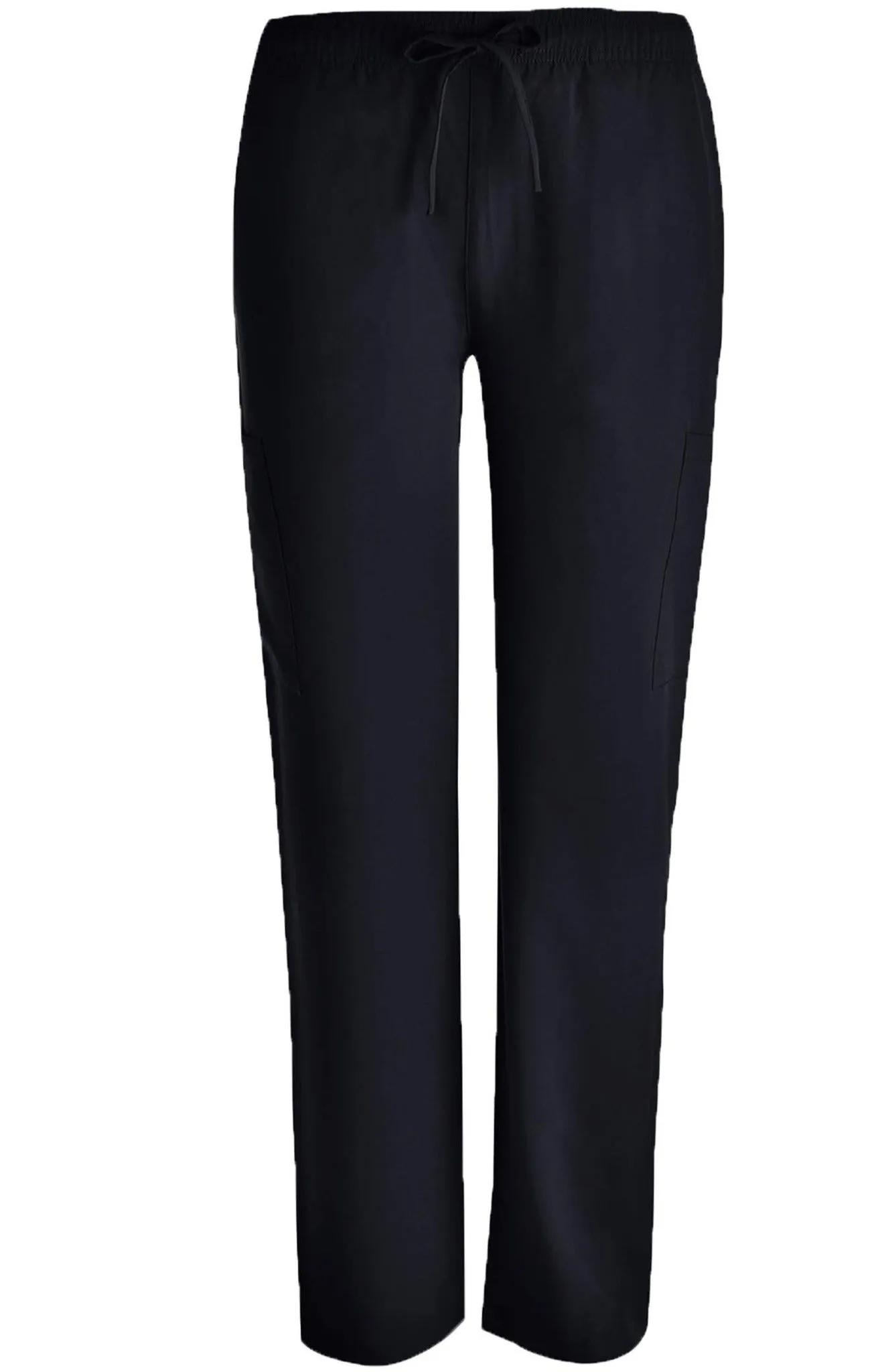 Beverly Hills Unisex Black Stretch Scrub Pants