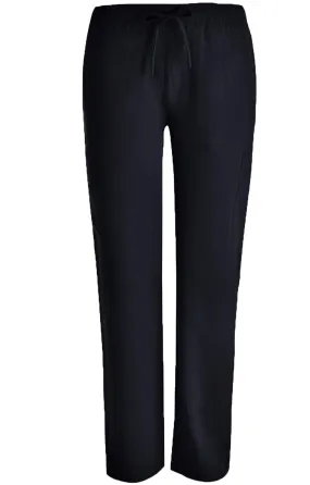 Beverly Hills Unisex Black Stretch Scrub Pants