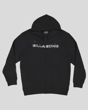 Billabong Chrome Zip-Thru Hoodie - Black