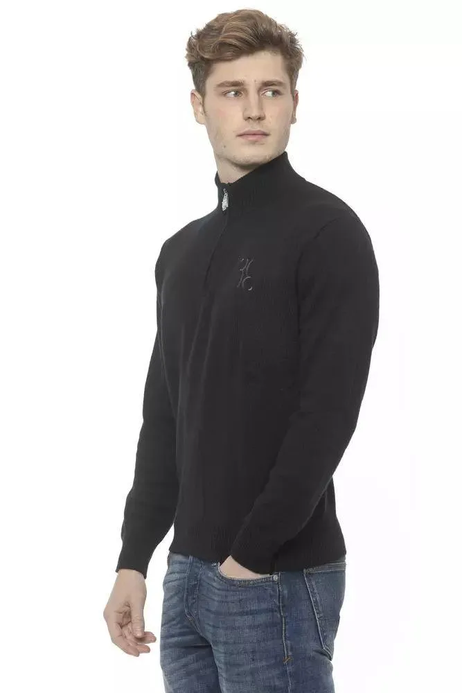 Billionaire Italian Couture Black Cashmere Sweater