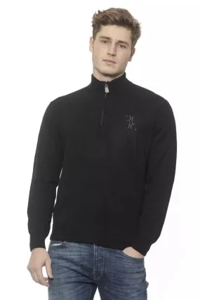 Billionaire Italian Couture Black Cashmere Sweater