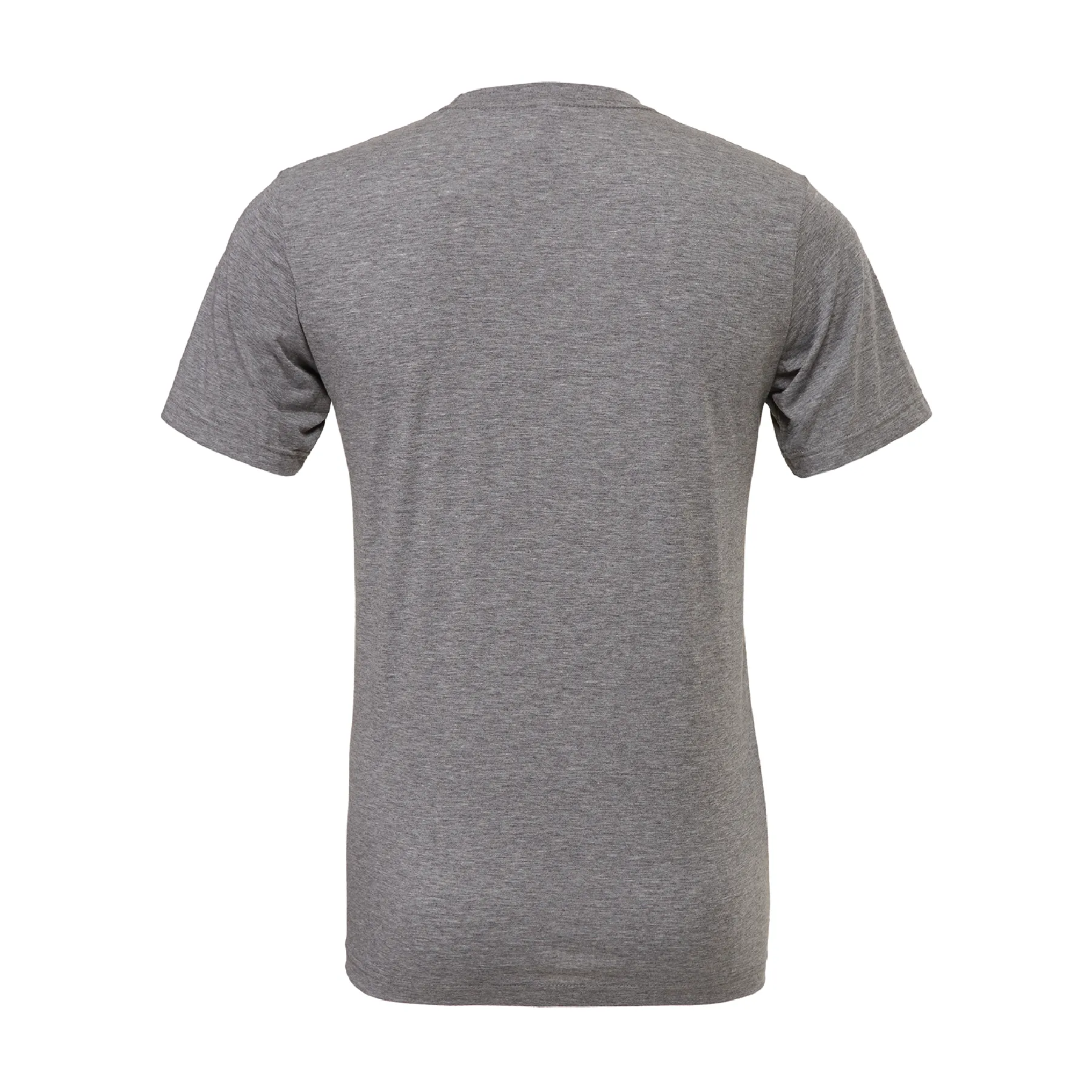 Brazilian Soccer Training (Patch) Bella   Canvas Short Sleeve Triblend T-Shirt Grey