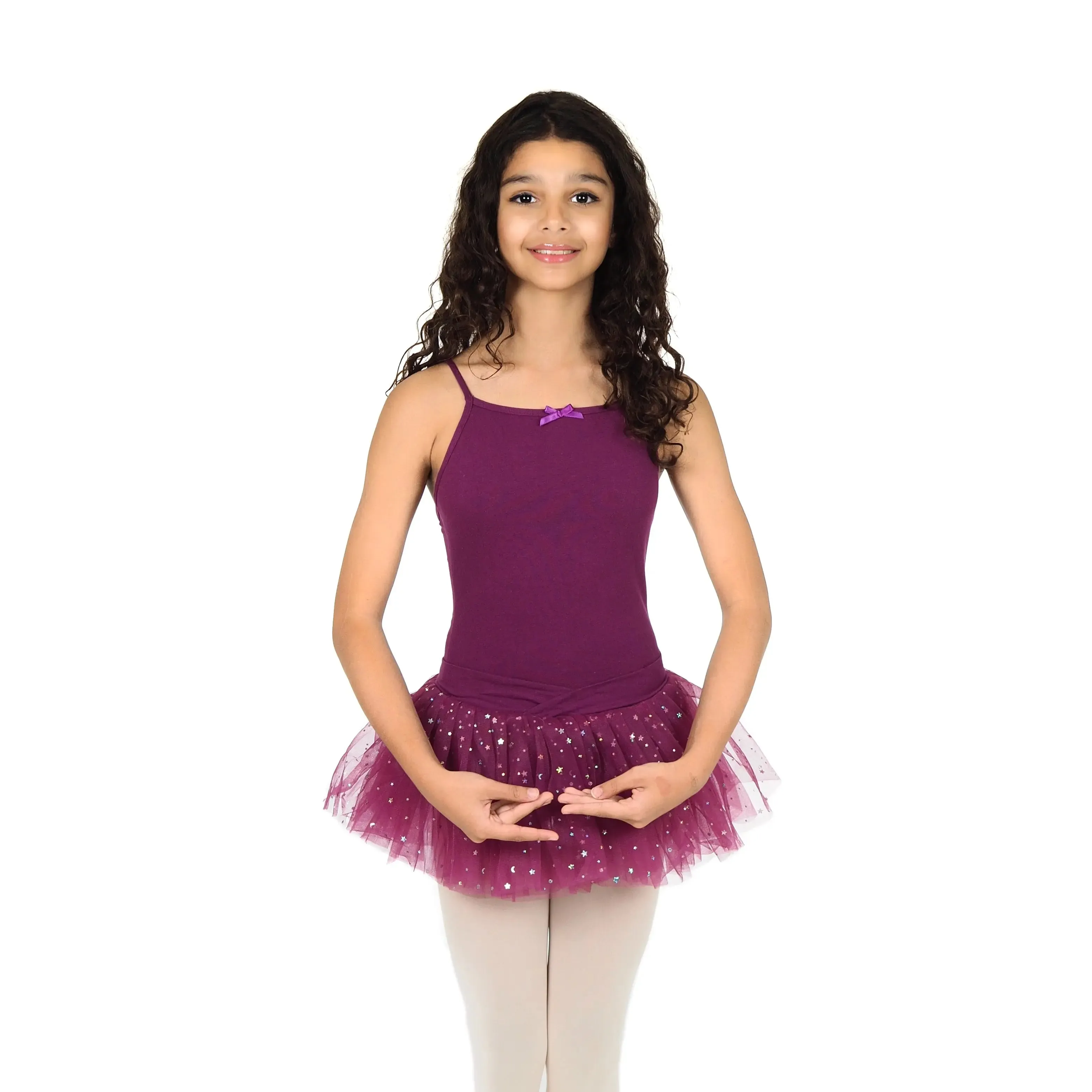 Camisole Leotard Tutu Dress with Sparkle