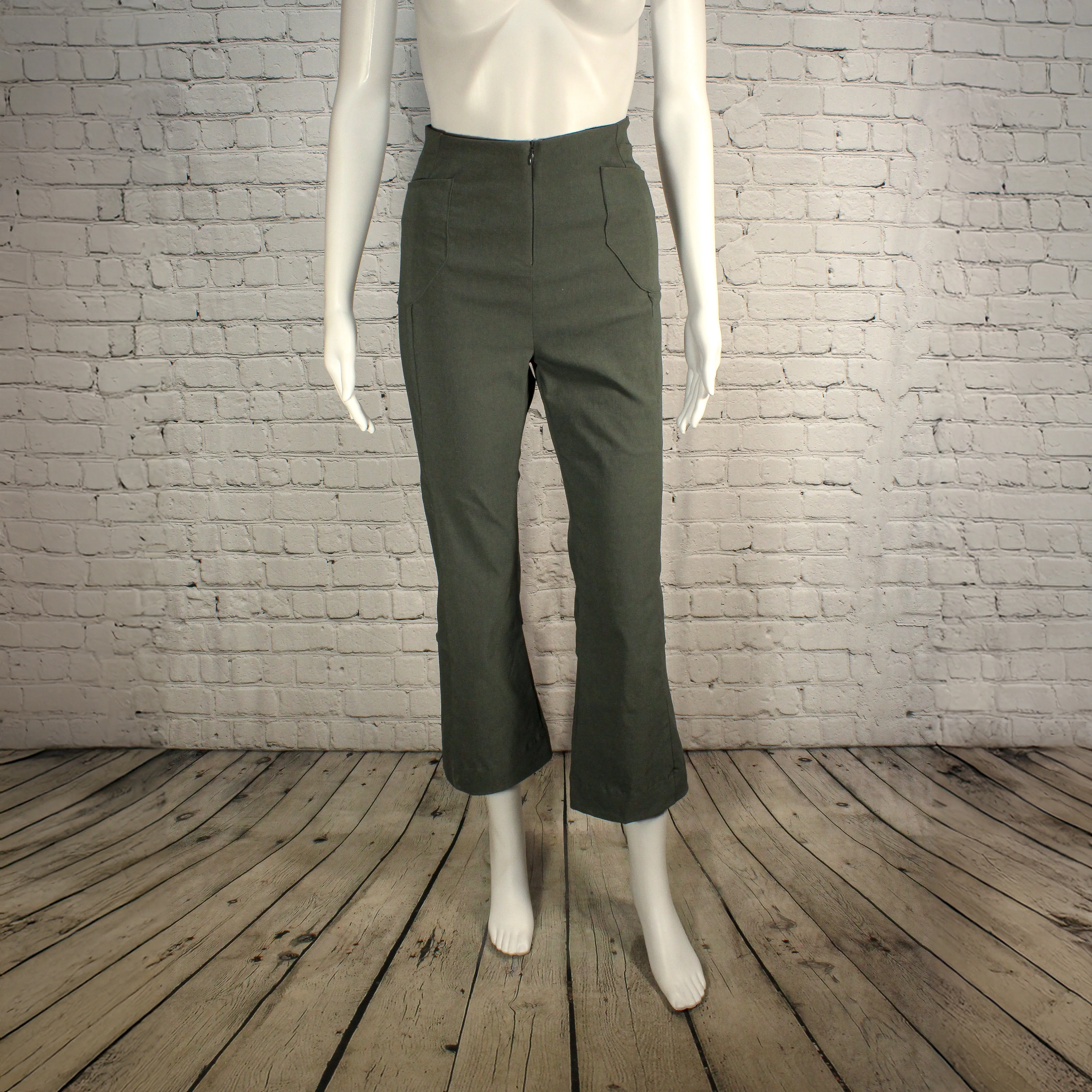 Cavalier Pant in Patina Stretch Twill Fabric by Porto