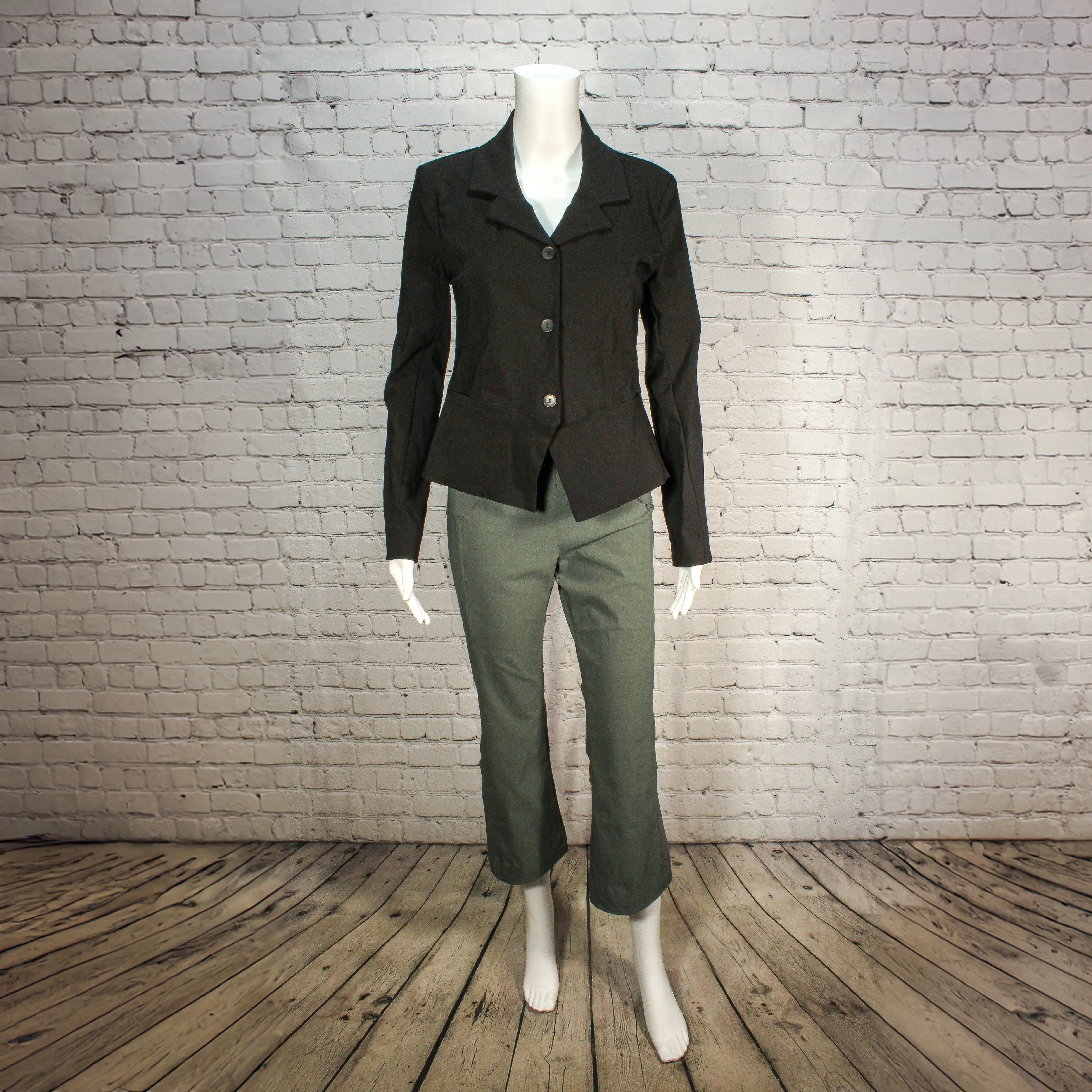 Cavalier Pant in Patina Stretch Twill Fabric by Porto