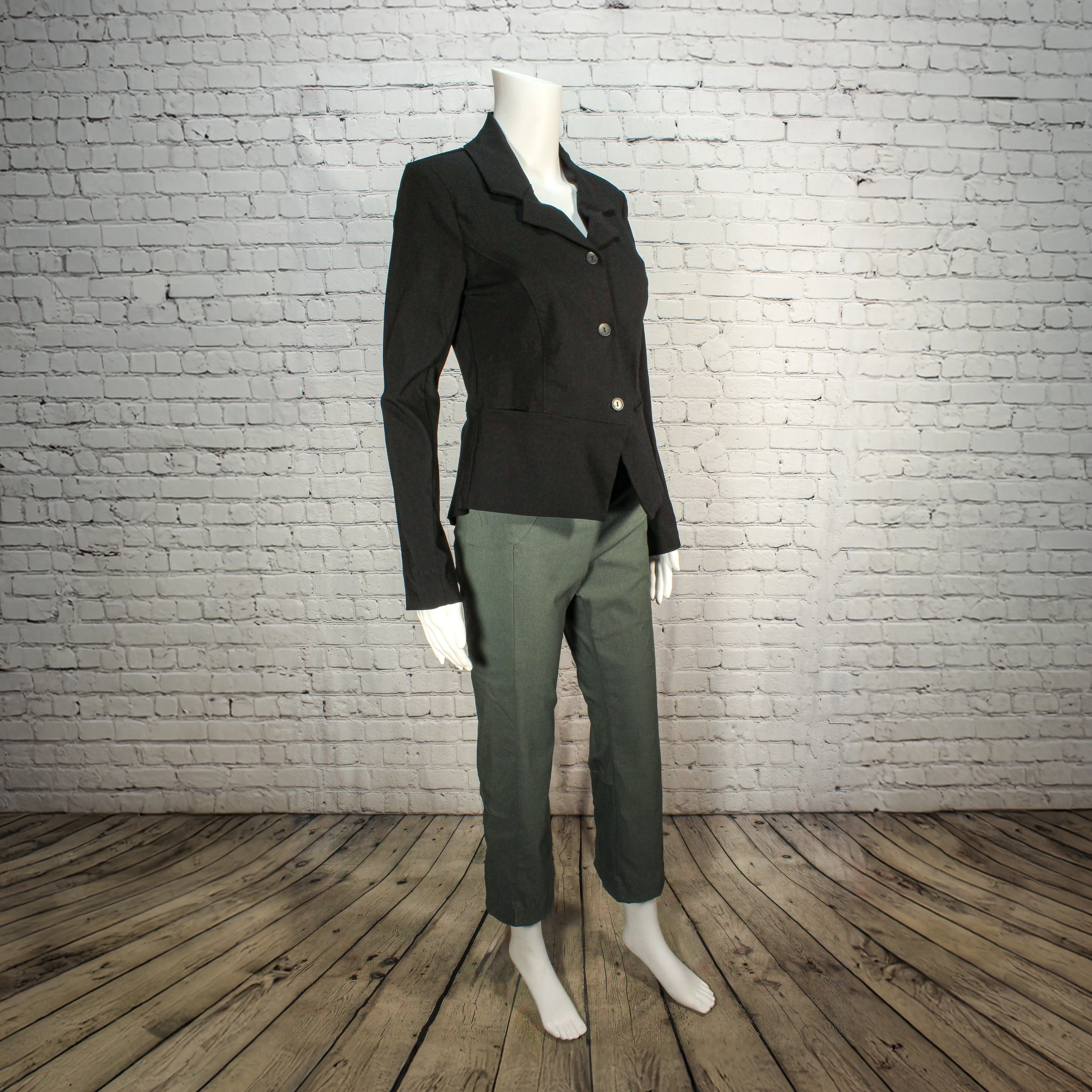 Cavalier Pant in Patina Stretch Twill Fabric by Porto