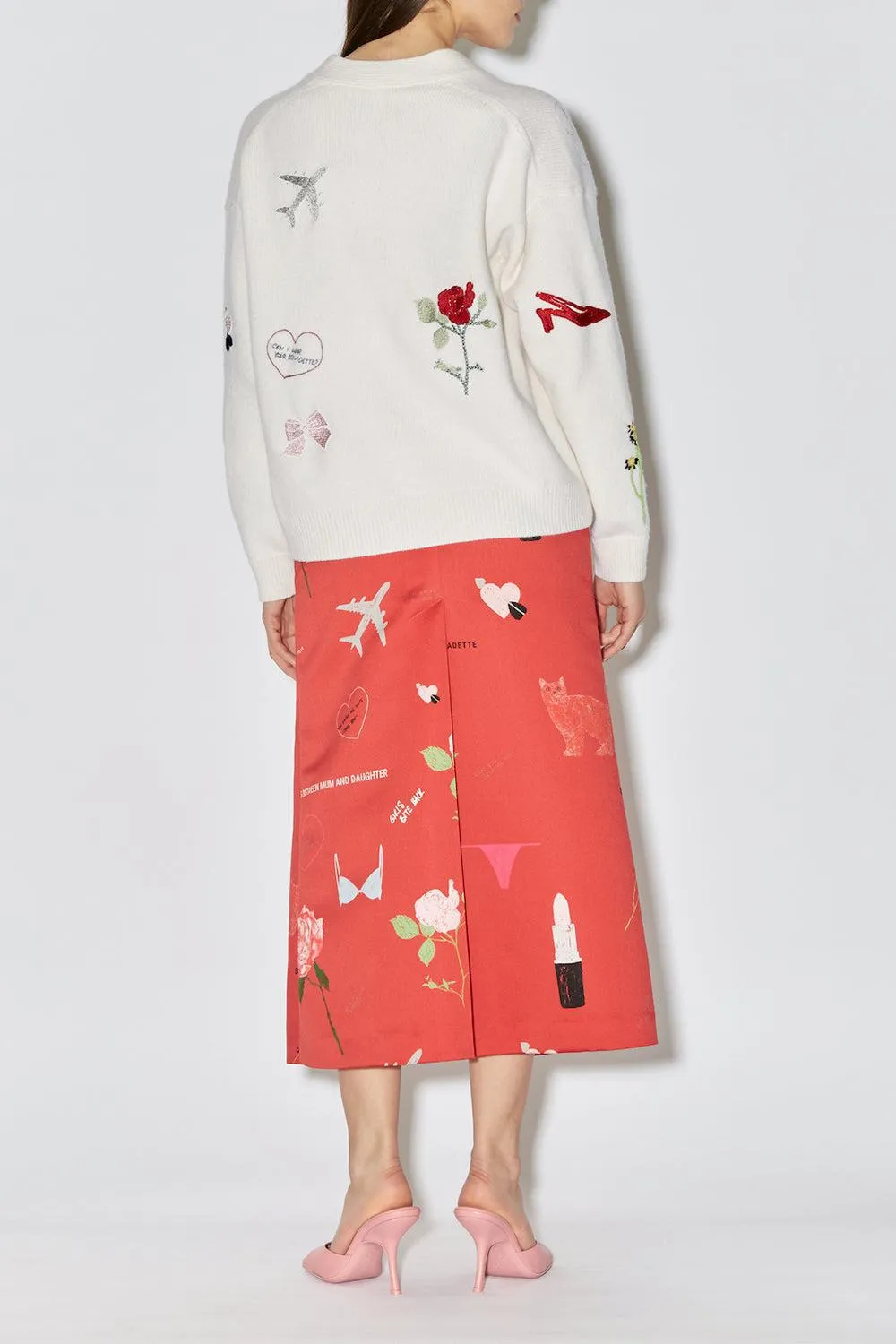 Celeste Embroidered Cardigan