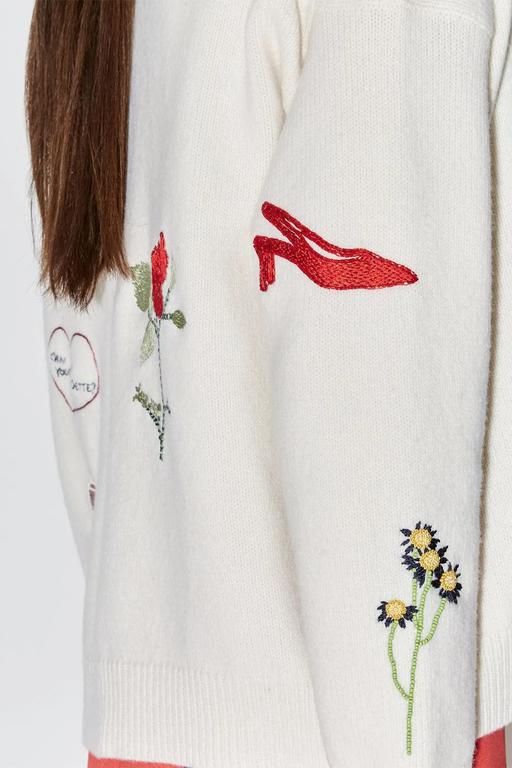 Celeste Embroidered Cardigan