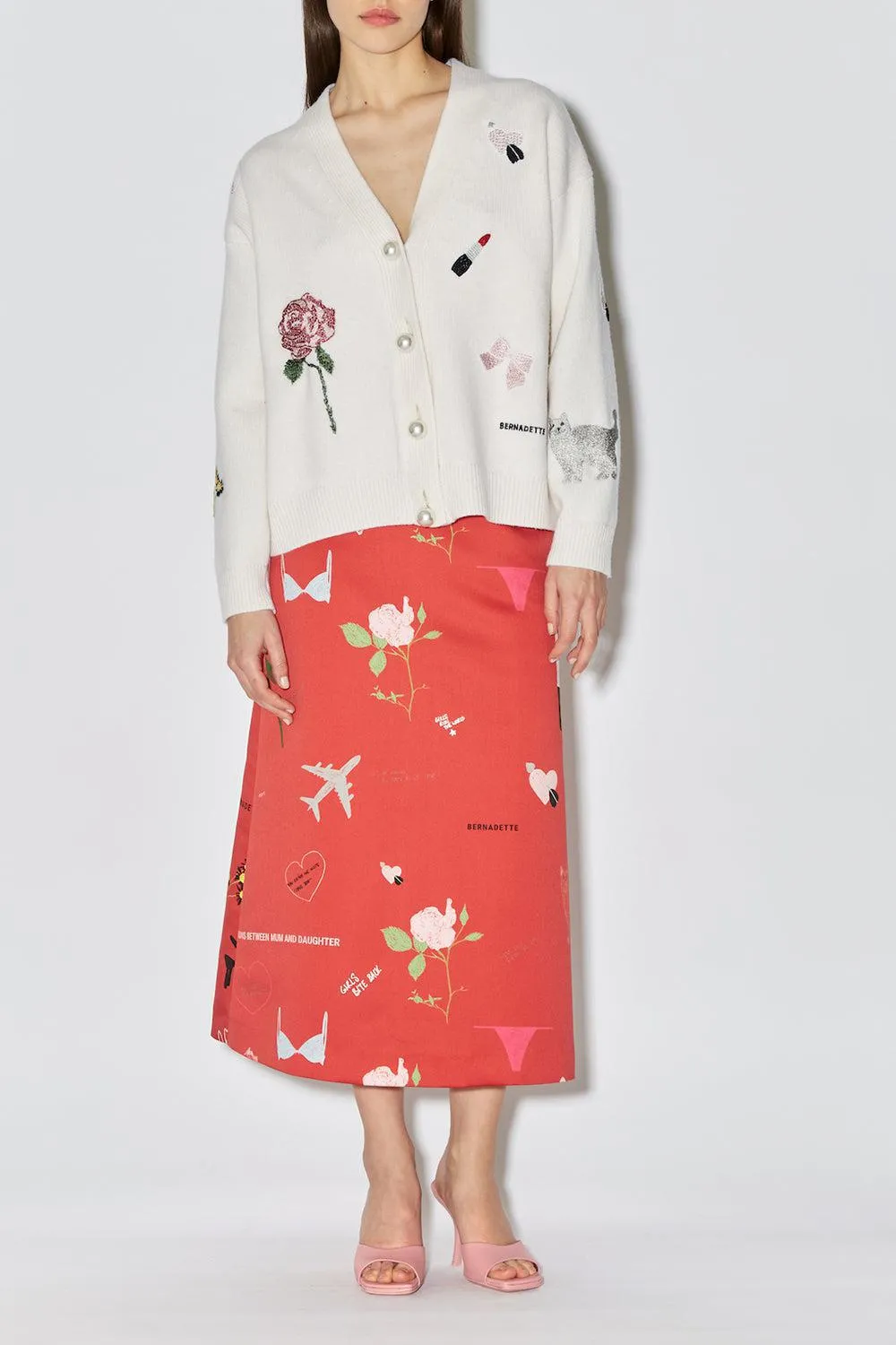 Celeste Embroidered Cardigan