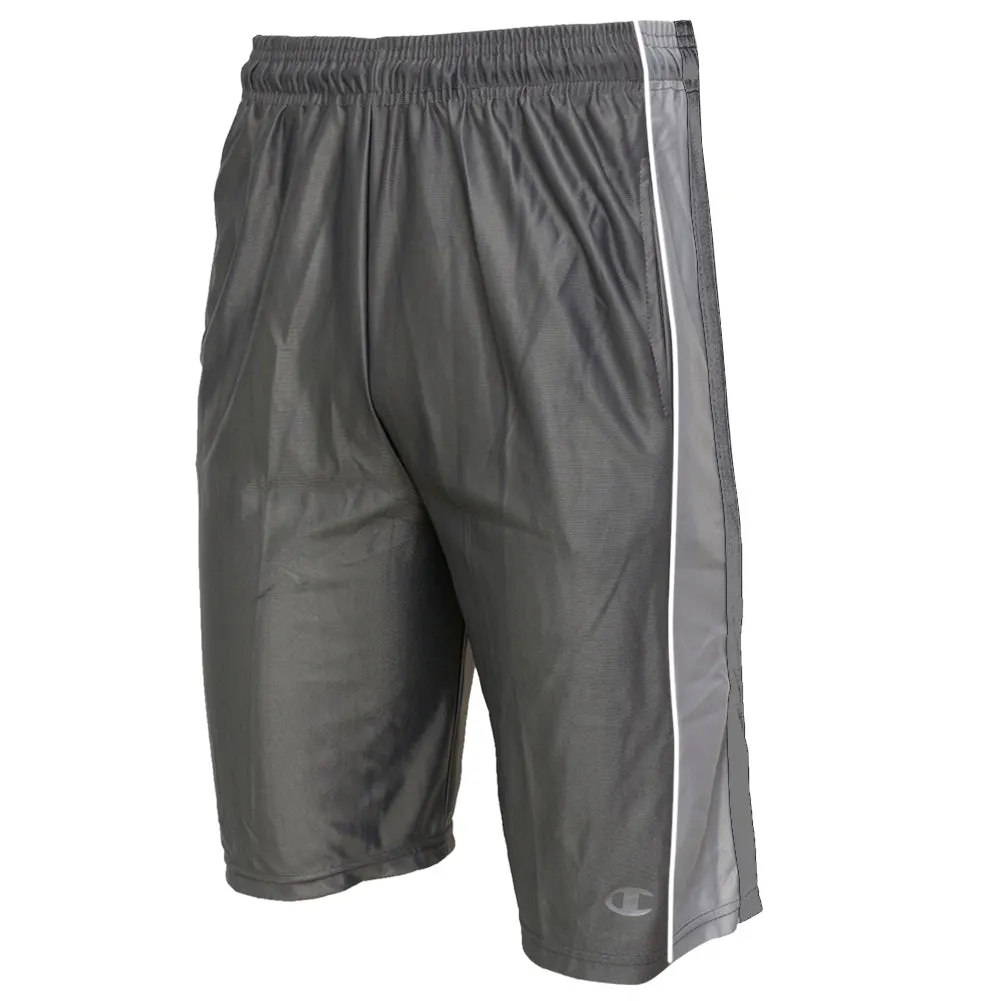 Champion Men's Shorts Athletic Fitness Dazzle Stripe 2 Pockets Training CHD81