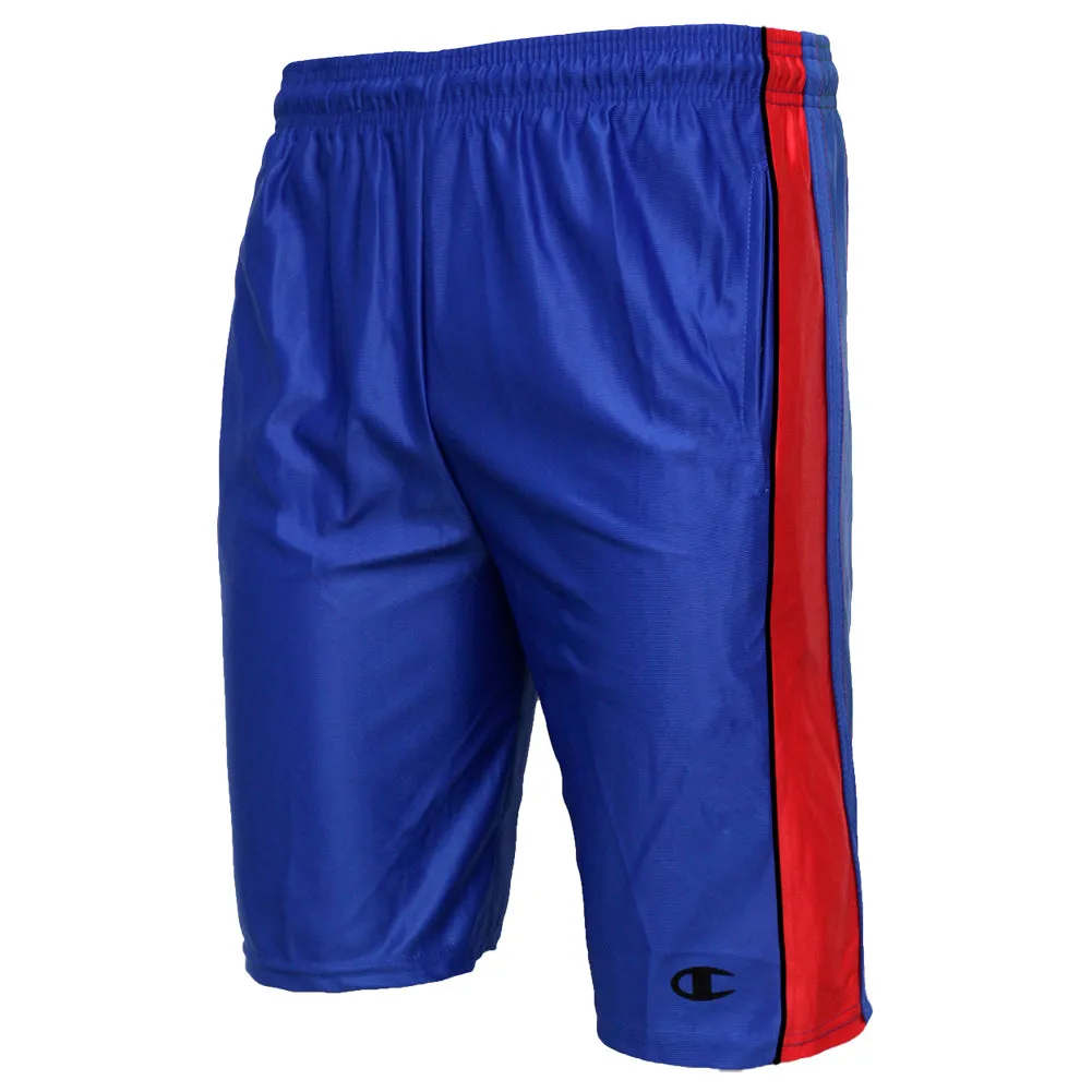 Champion Men's Shorts Athletic Fitness Dazzle Stripe 2 Pockets Training CHD81