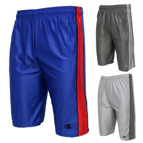 Champion Men's Shorts Athletic Fitness Dazzle Stripe 2 Pockets Training CHD81