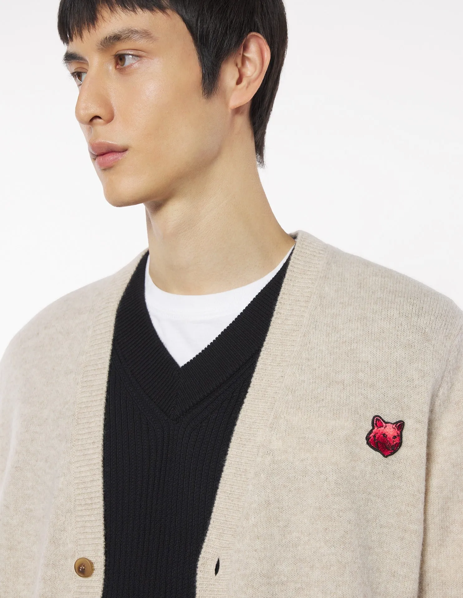CNY BOLD FOX HEAD REGULAR CARDIGAN