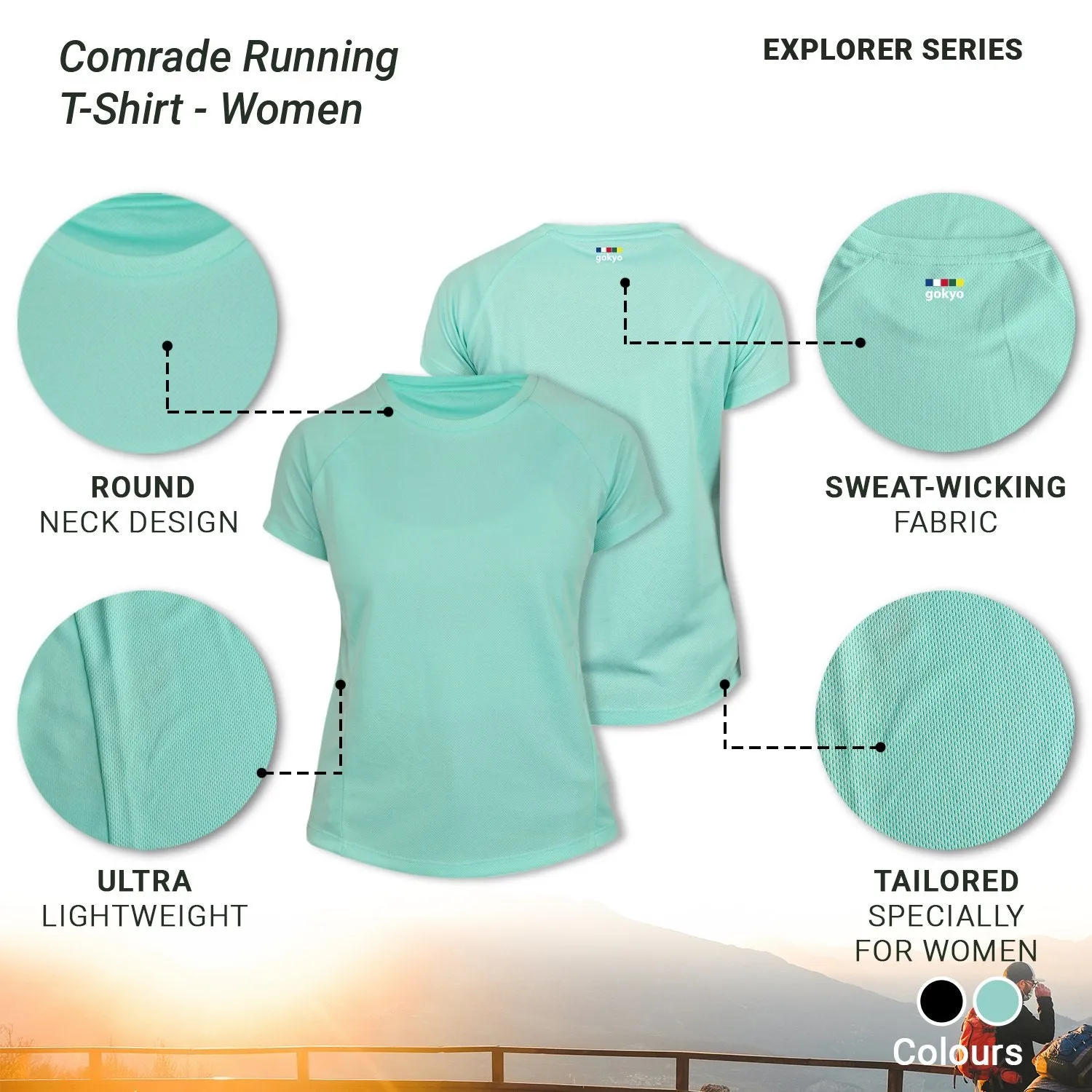 Comrade Running Tshirt - Women
