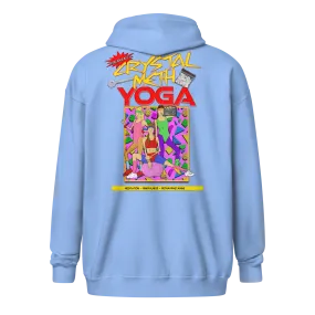 CRYSTAL METH YOGA (backprint zip hoodie)