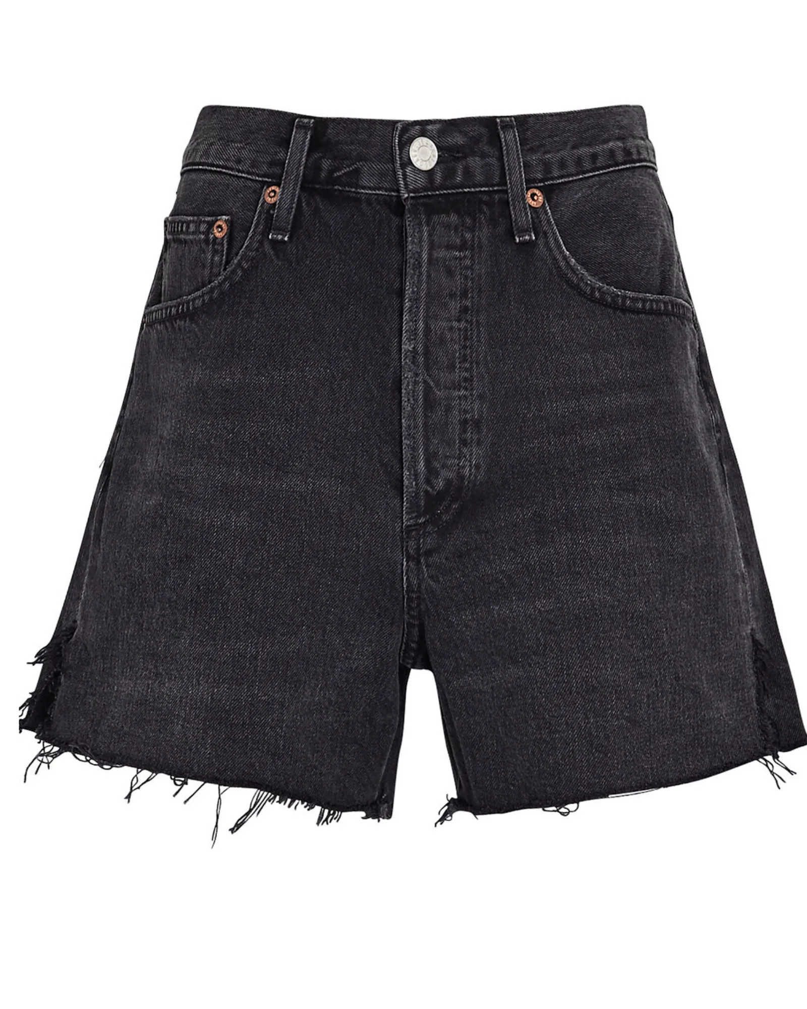 Dee High-Rise Denim Shorts