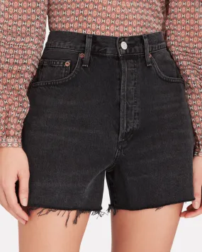 Dee High-Rise Denim Shorts