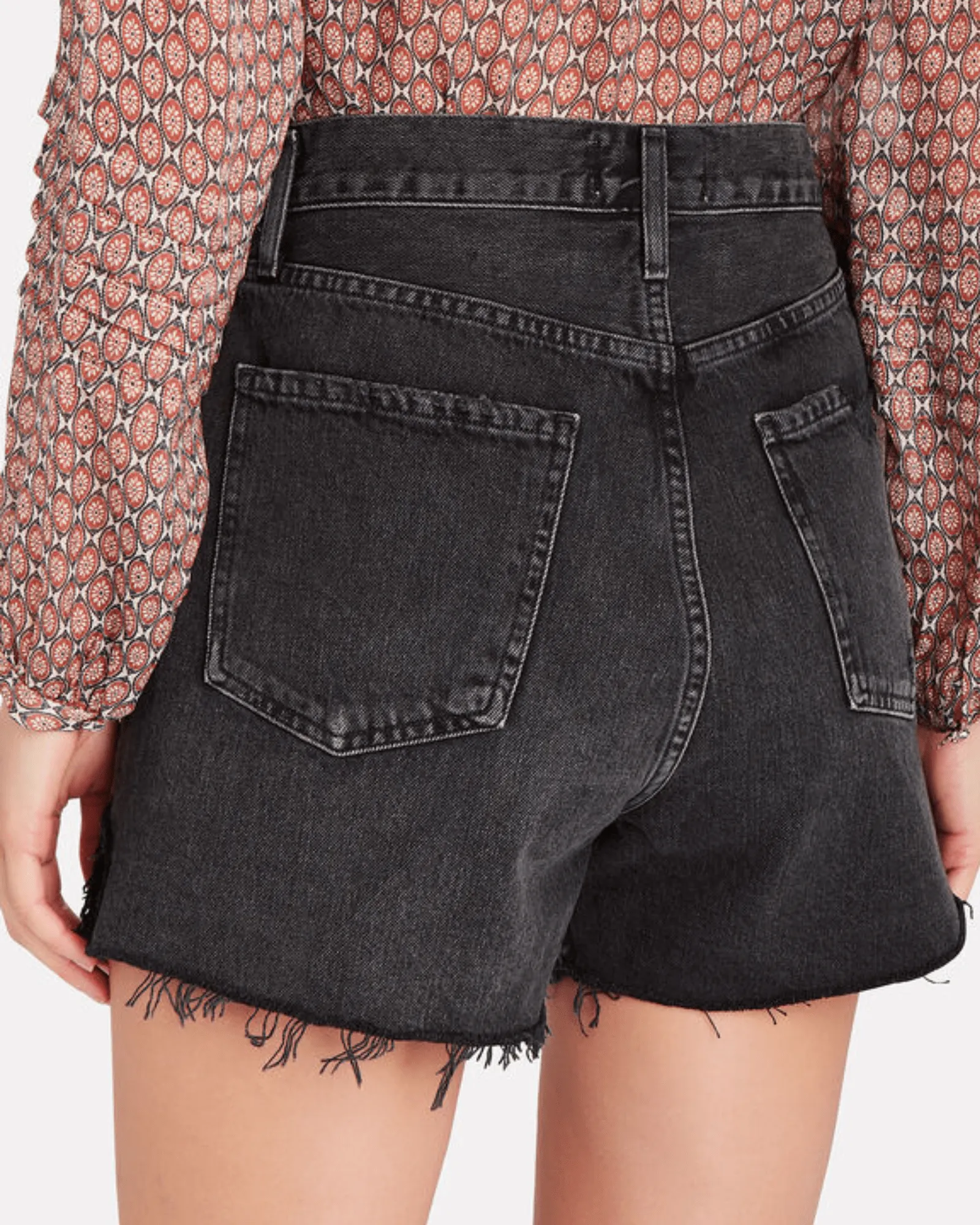 Dee High-Rise Denim Shorts