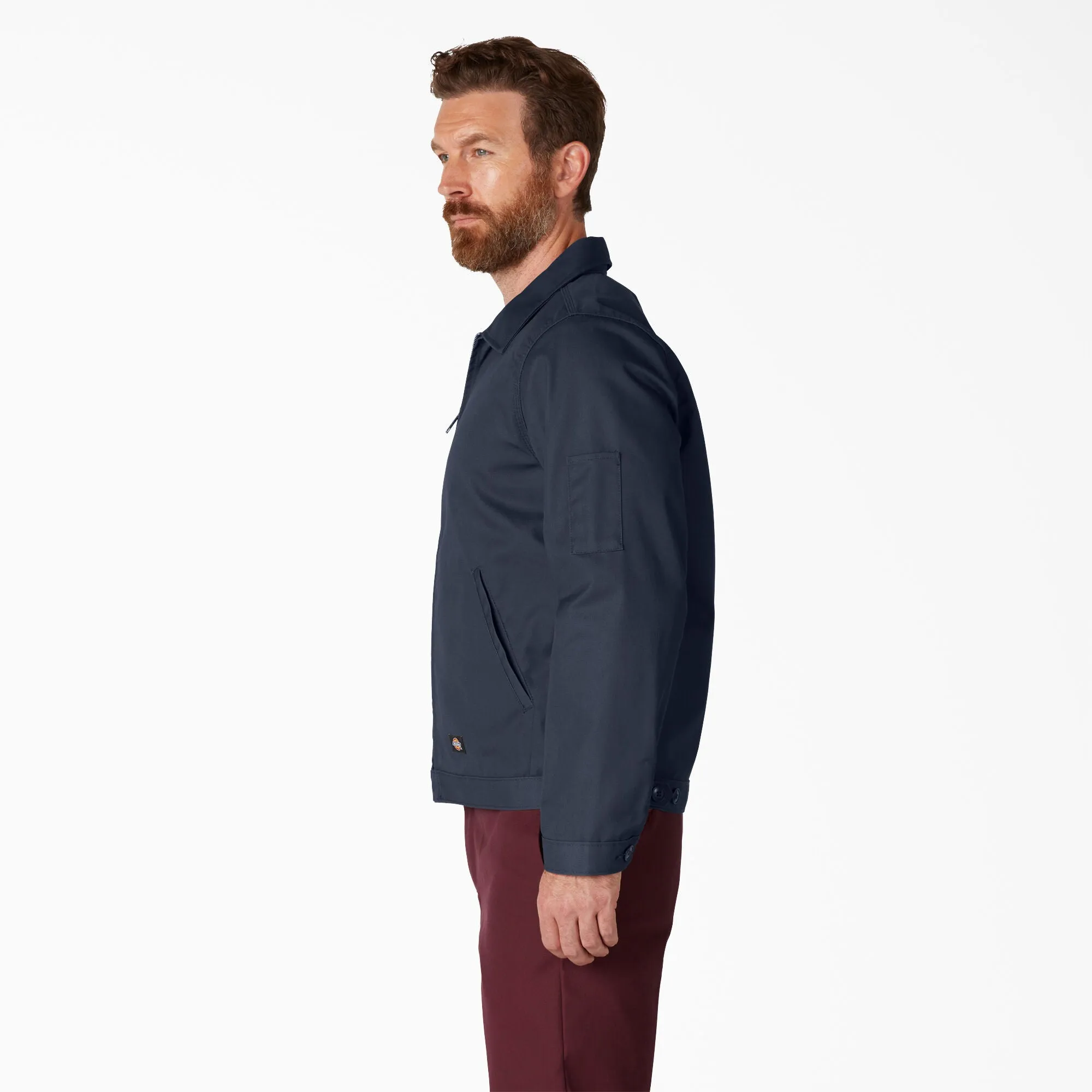 Dickies Men's Unlined Eisenhower Jacket Dark Navy JT75DN