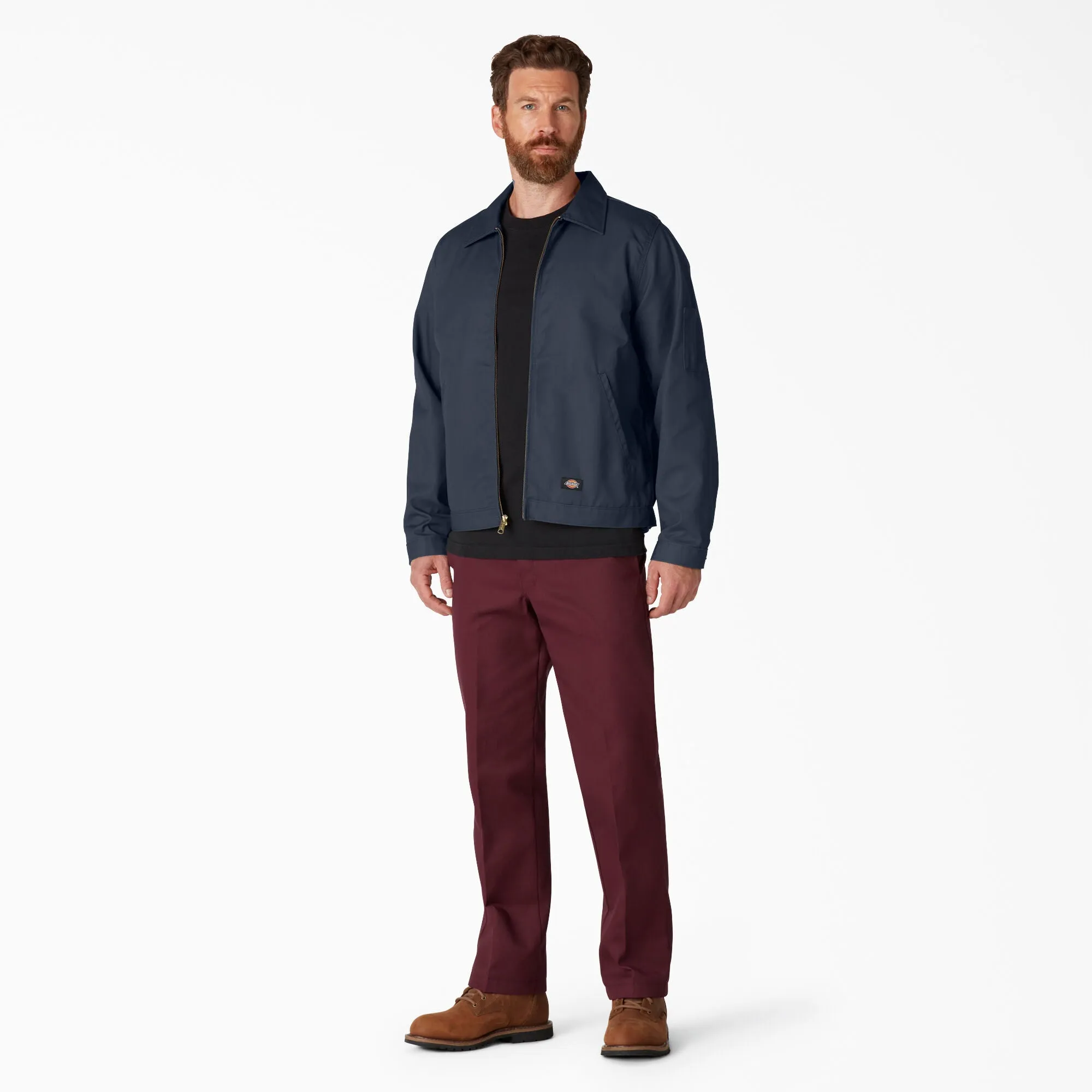 Dickies Men's Unlined Eisenhower Jacket Dark Navy JT75DN