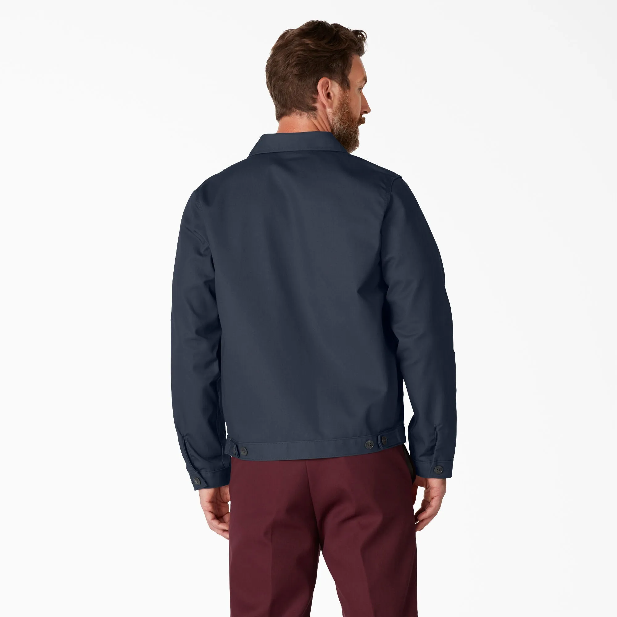 Dickies Men's Unlined Eisenhower Jacket Dark Navy JT75DN