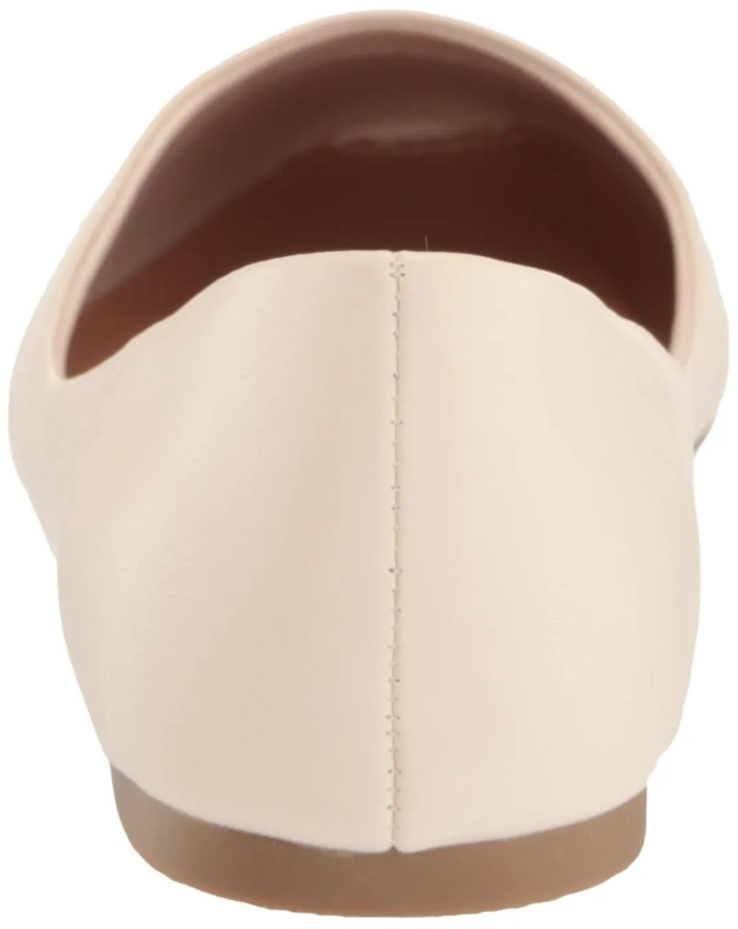 Dolce Vita Melinda Ivory Leather Fashion Slip On Rounded Toe  Ballet Flats Shoes