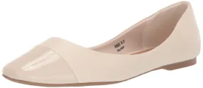 Dolce Vita Melinda Ivory Leather Fashion Slip On Rounded Toe  Ballet Flats Shoes