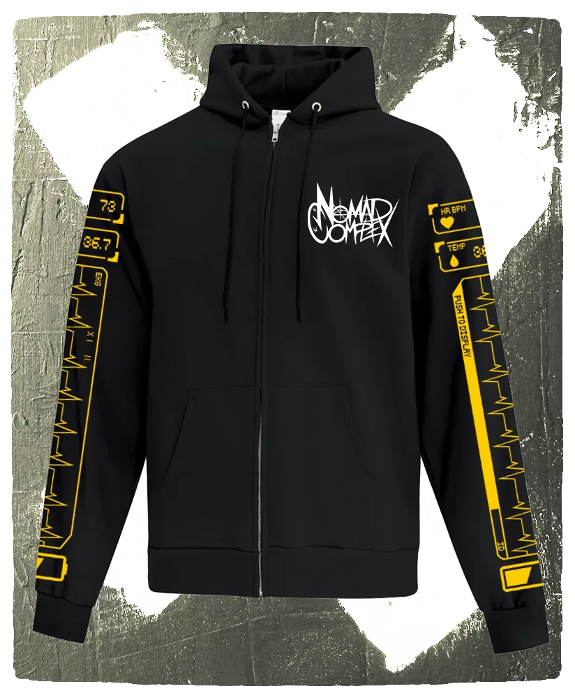 EKG - Zip Hoodie