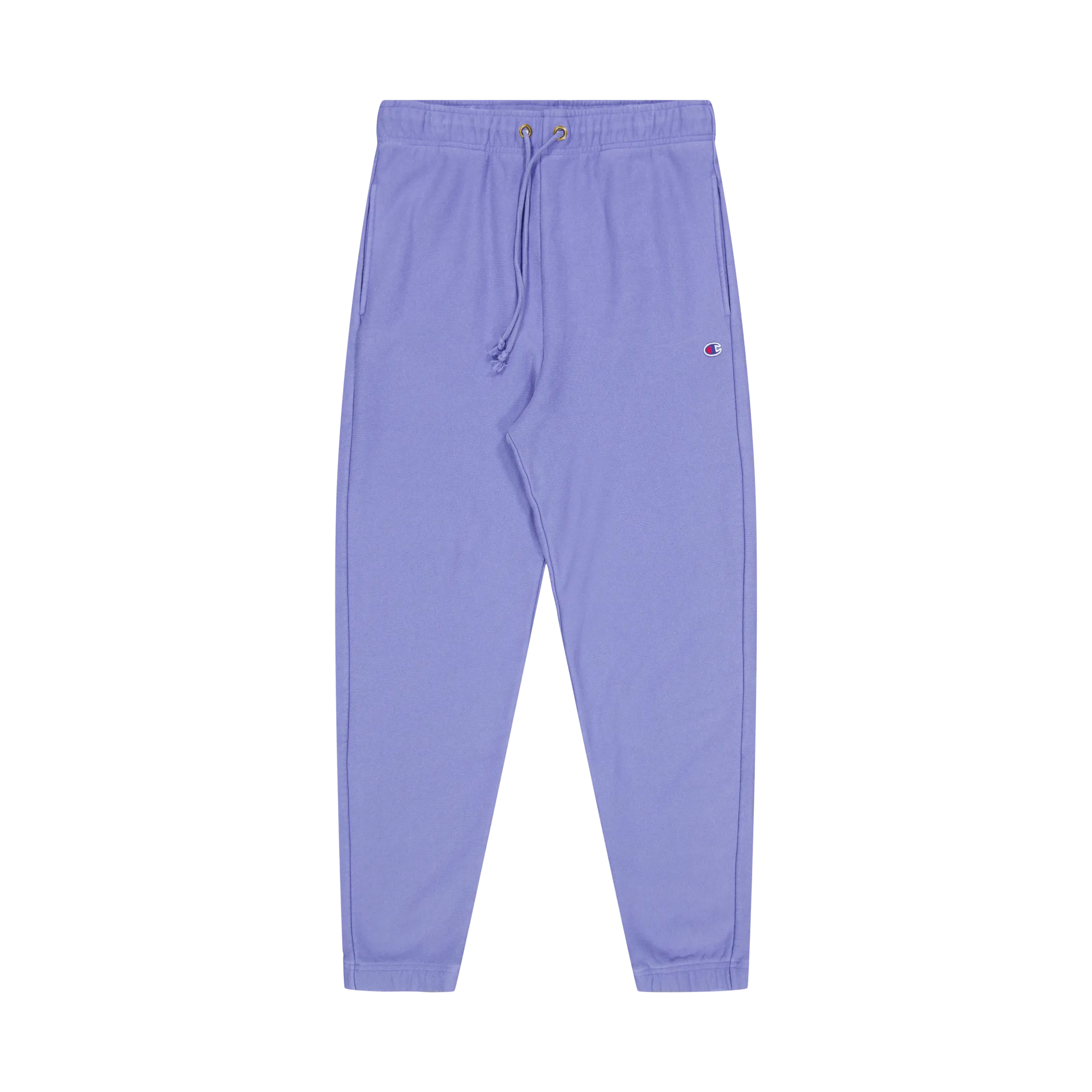Elastic Cuff Pants Bleached Denim