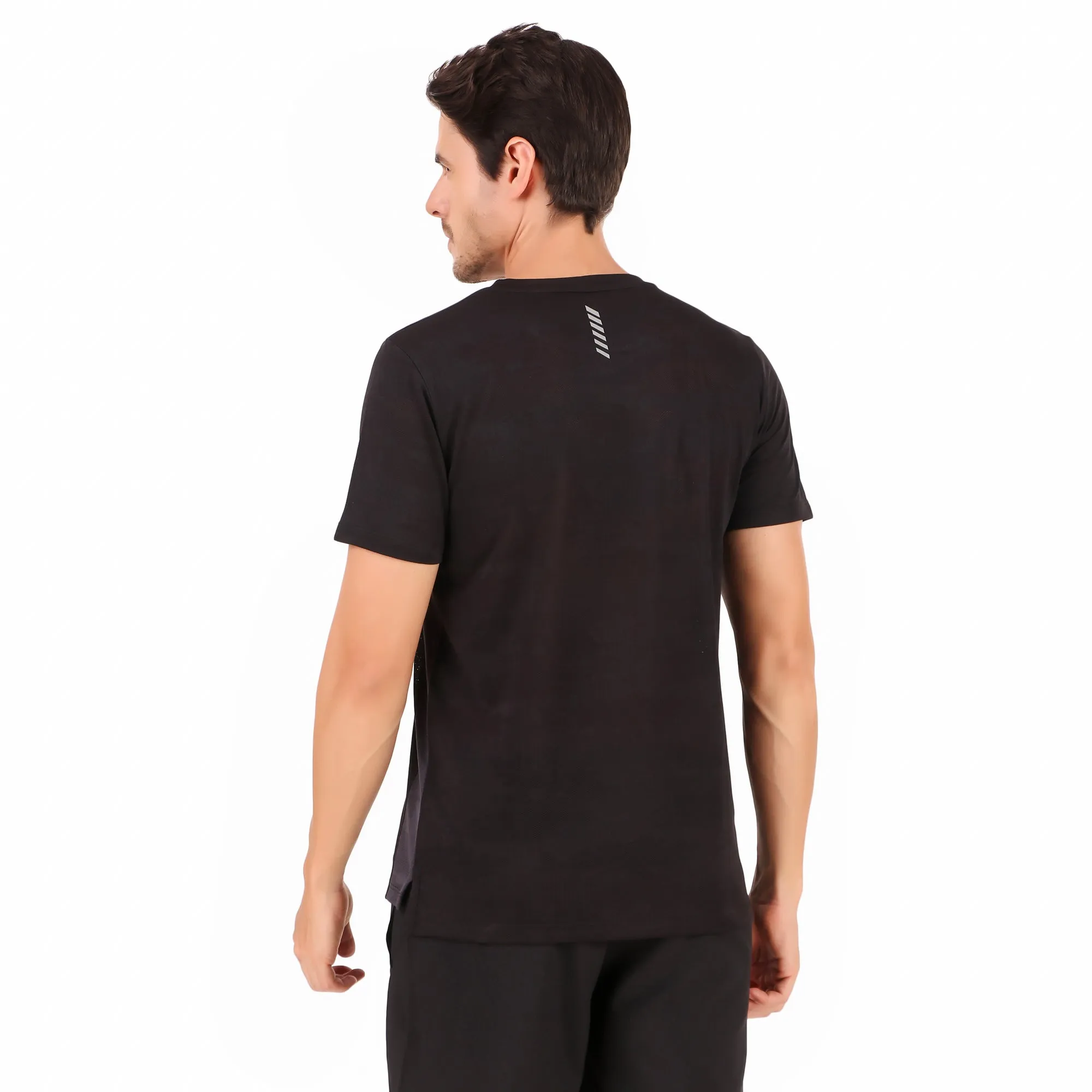 Elevate Performance Tshirt For Men (Grey/Black)