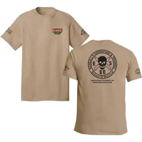 ESEE Training T Shirt XXXL Brown TSHIRT-BRN-3X