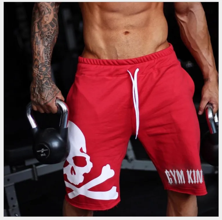 Fitness Skull Shorts