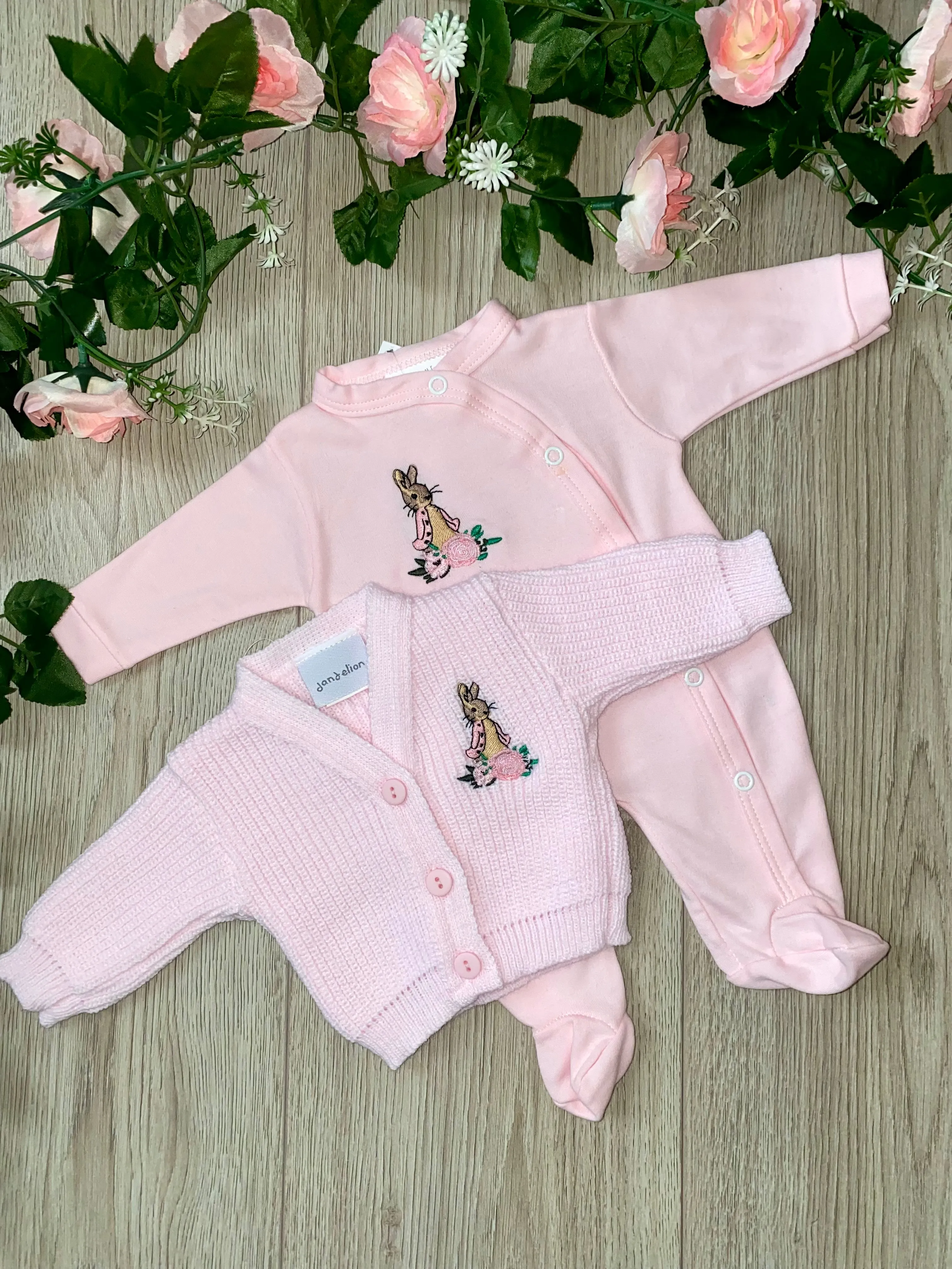 Flopsy Bunny Premature All in One BabyGrow