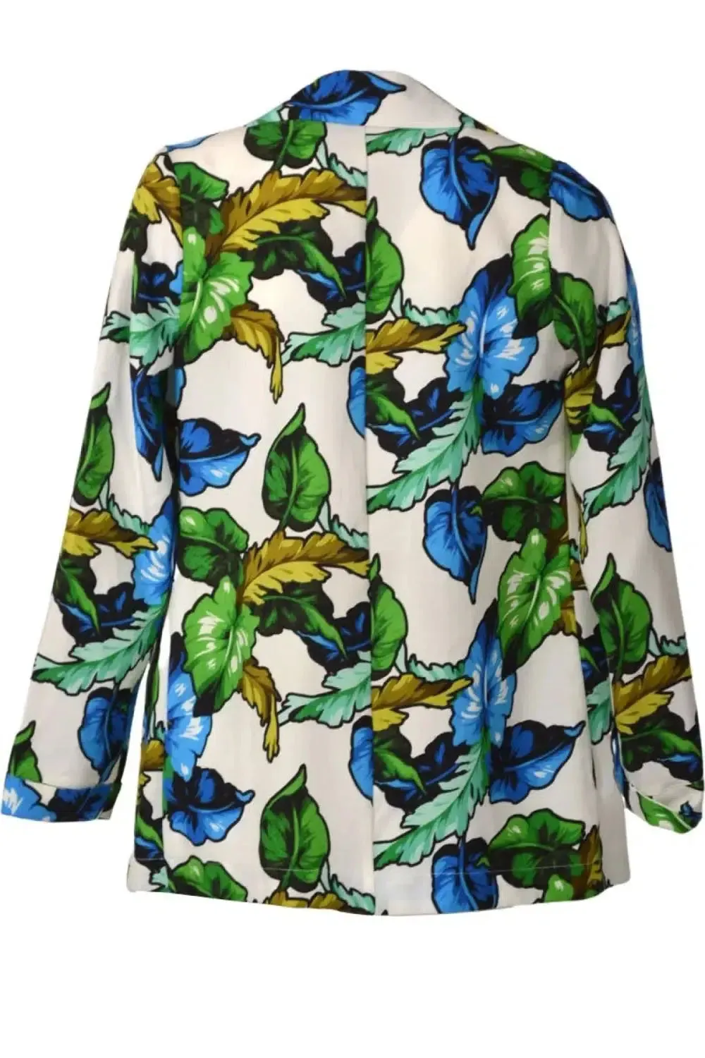 Floral Long Unlined Jacket